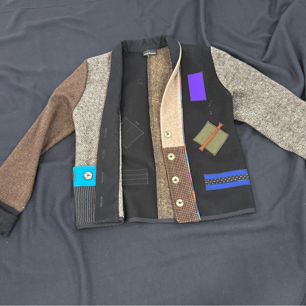 Colorful Patchwork Women's Blazer
